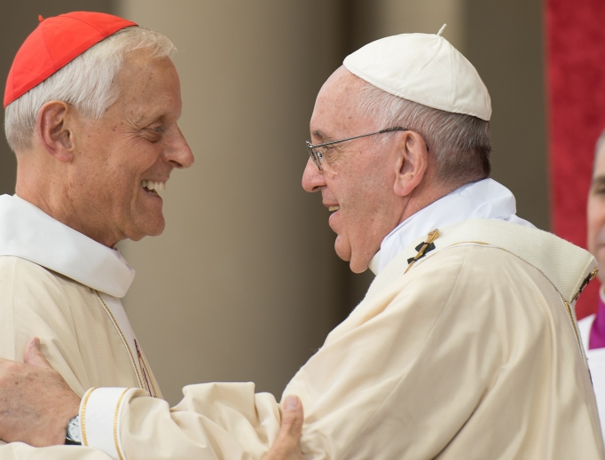 Cardinal Donald Wuerl and Pope Francis Cardinal Donald Wuerl and Pope Francis