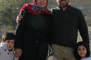Imprisoned pastor Saeed Abedini with his family. Imprisoned pastor Saeed Abedini with his family.