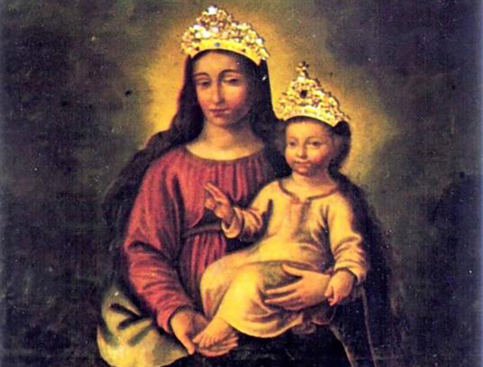 Original image of Our Lady of Graces in Cotignac Original image of Our Lady of Graces in Cotignac
