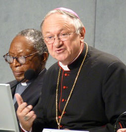 Archbishop Zygmunt Zimowski appears at a Nov. 2012 Vatican press conference. Archbishop Zygmunt Zimowski appears at a Nov. 2012 Vatican press conference.