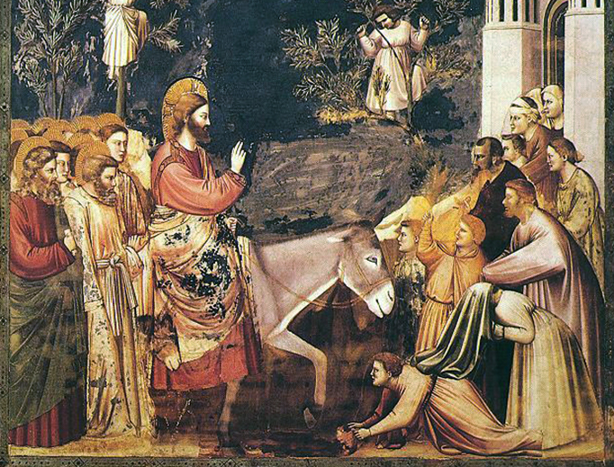 Giotto di Bondone (—1331), “Entry into Jerusalem” Giotto di Bondone (—1331), “Entry into Jerusalem”