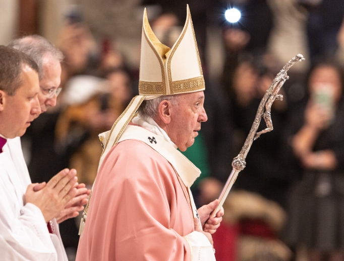 Pope Francis celebrates Gaudete Sunday with Rome's Filipino community, December 15, 2019. Pope Francis celebrates Gaudete Sunday with Rome's Filipino community, December 15, 2019.