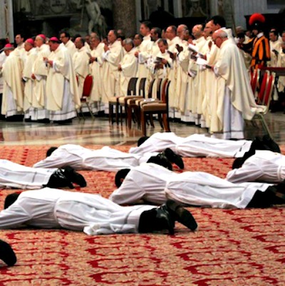 Ordinations in St. Peter’s Basilica on May 11.
Ordinations in St. Peter’s Basilica on May 11.