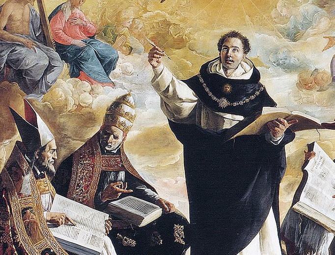 Francisco de Zurbarán (1598-1664), “St. Thomas Aquinas” Francisco de Zurbarán (1598-1664), “St. Thomas Aquinas”