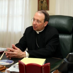 Archbishop William Lori is not counseling immediate civil disobedience, but said Americans may be faced with a Thomas More-like decision. Archbishop William Lori is not counseling immediate civil disobedience, but said Americans may be faced with a Thomas More-like decision.