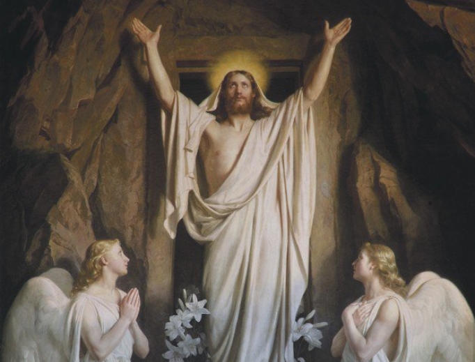 The Resurrection by Carl Heinrich Bloch, 1881 The Resurrection by Carl Heinrich Bloch, 1881