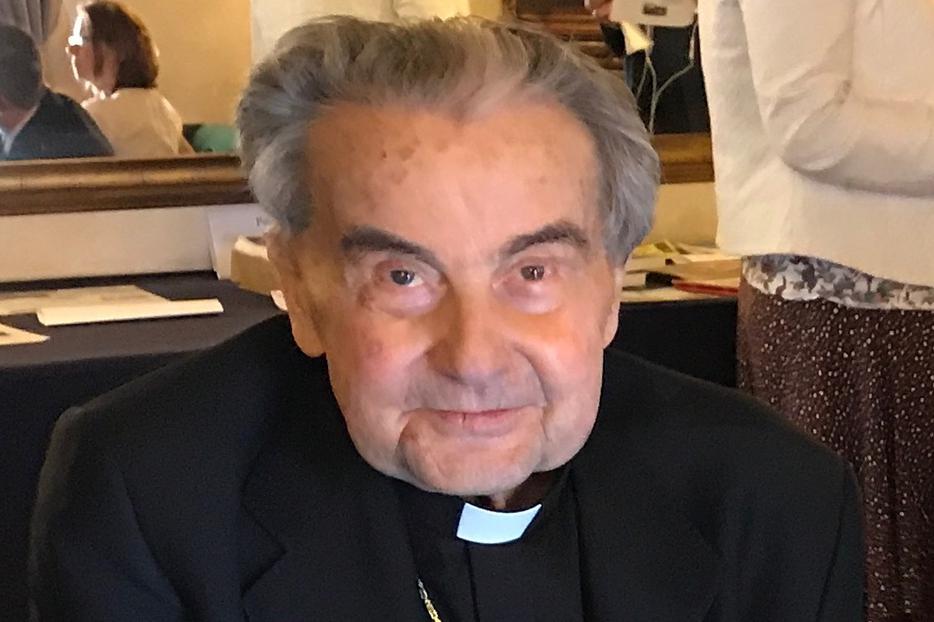 Cardinal Carlo Caffarra at the Rome Life Forum, May 19, 2017. Cardinal Carlo Caffarra at the Rome Life Forum, May 19, 2017.