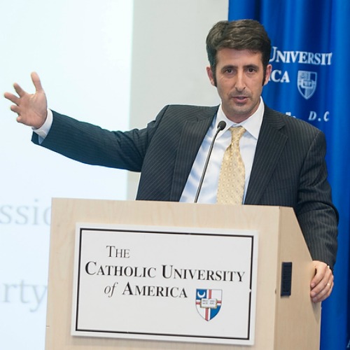 Andrew Abela, dean of the School of Business and Economics at The Catholic University of America Andrew Abela, dean of the School of Business and Economics at The Catholic University of America