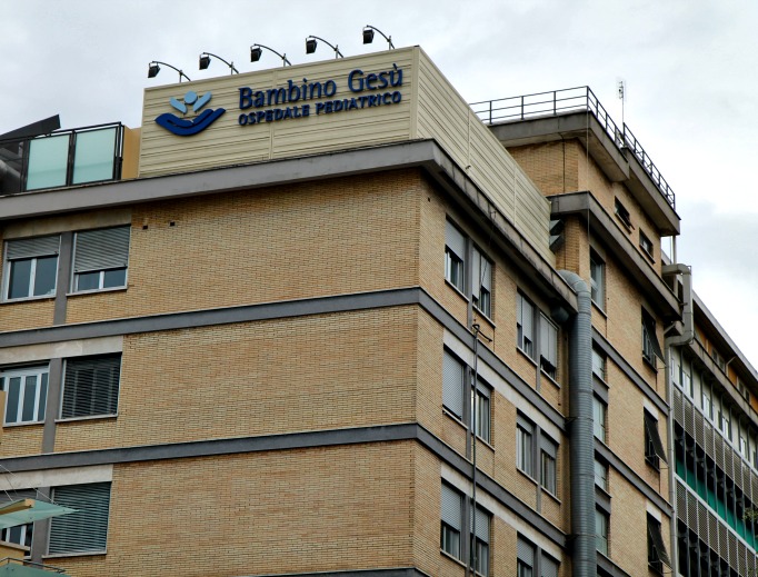 Bambino Gesu Hospital in Rome. Bambino Gesu Hospital in Rome.