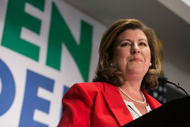 Georgia’s 6th Congressional District Republican candidate Karen Handel gives a victory speech June 20 in Atlanta. Georgia’s 6th Congressional District Republican candidate Karen Handel gives a victory speech June 20 in Atlanta.