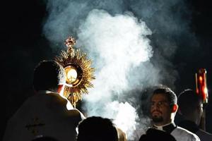 Adoration at Seek 2017 conference in San Antonio, Texas, last week. Adoration at Seek 2017 conference in San Antonio, Texas, last week.