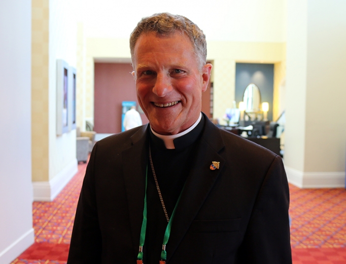 Archbishop Timothy Broglio, shown at the USCCB June meeting, said this week that religious liberty ‘is so compromised in so many places in the world.’ Archbishop Timothy Broglio, shown at the USCCB June meeting, said this week that religious liberty ‘is so compromised in so many places in the world.’
