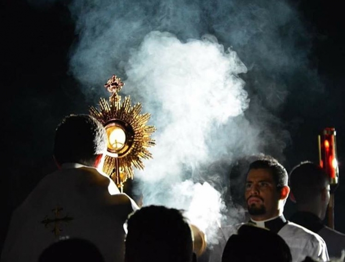 Adoration at Seek 2017 conference in San Antonio, Texas, last week. Adoration at Seek 2017 conference in San Antonio, Texas, last week.