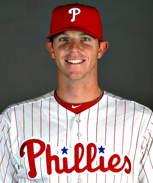Philadelphia Phillies pitcher Justin De Fratus Philadelphia Phillies pitcher Justin De Fratus