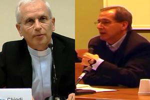 Fathers Maurizio Chiodi (L) and Pier Davide Guenzi (R) Fathers Maurizio Chiodi (L) and Pier Davide Guenzi (R)