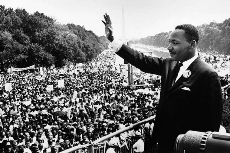 Dr. Martin Luther King giving his ‘I Have a Dream’ speech during the March on Washington in Washington, D.C., Aug. 28, 1963. Dr. Martin Luther King giving his ‘I Have a Dream’ speech during the March on Washington in Washington, D.C., Aug. 28, 1963.