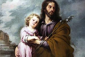 Bartolomé Esteban Murillo (1617-1682), “St. Joseph and the Child Jesus” Bartolomé Esteban Murillo (1617-1682), “St. Joseph and the Child Jesus”