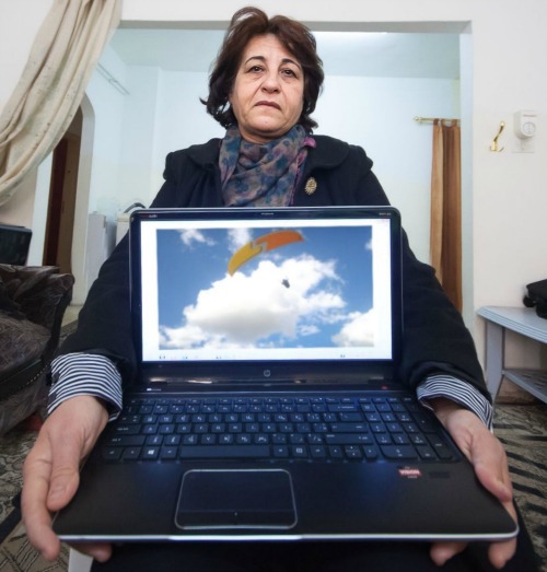 Nawal is a skydiver and professor in women's athletics who was forced into exile by ISIS for not wearing the hijab. Nawal is a skydiver and professor in women's athletics who was forced into exile by ISIS for not wearing the hijab.
