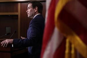 Sen. Marco Rubio, R-Fla., hold a news conference about his and Rep. Ann Wagner's proposed paid family-leave bills during a news conference at the U.S. Capitol Aug. 2. Rubio and Wagner, R-Mo., are promoting different plans that would allow people to borrow against their Social Security savings to supplement their income while taking time away from work for family leave. In addition, U.S. Sen. Kirsten Gillibrand, D-N.Y., is sponsoring the FAMILY Act.
Sen. Marco Rubio, R-Fla., hold a news conference about his and Rep. Ann Wagner's proposed paid family-leave bills during a news conference at the U.S. Capitol Aug. 2. Rubio and Wagner, R-Mo., are promoting different plans that would allow people to borrow against their Social Security savings to supplement their income while taking time away from work for family leave. In addition, U.S. Sen. Kirsten Gillibrand, D-N.Y., is sponsoring the FAMILY Act.