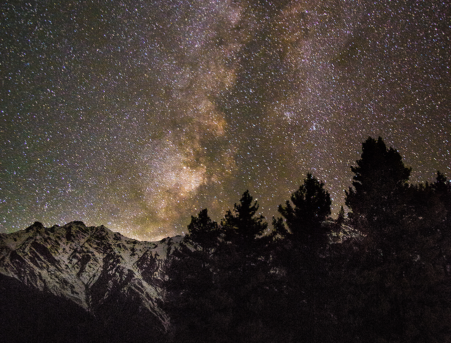 The Milky Way over Nanga Parbat, the ninth-highest mountain in the world. The Milky Way over Nanga Parbat, the ninth-highest mountain in the world.