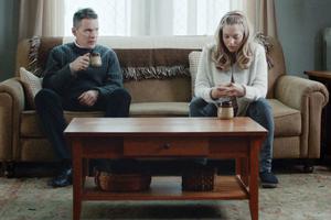 Ethan Hawke and Amanda Seyfried in a scene from First Reformed. Ethan Hawke and Amanda Seyfried in a scene from First Reformed.