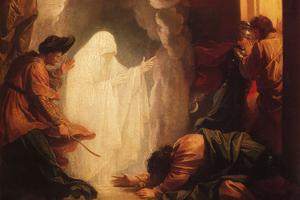 Benjamin West, “Saul and the Witch of Endor” (1777) Benjamin West, “Saul and the Witch of Endor” (1777)