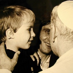 Jakob and Paul Badde meet with Blessed John Paul II on Nov. 17, 1980.
Jakob and Paul Badde meet with Blessed John Paul II on Nov. 17, 1980.