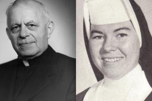 Father George Weinmann and Sister Lilian Marie McLaughlin Father George Weinmann and Sister Lilian Marie McLaughlin