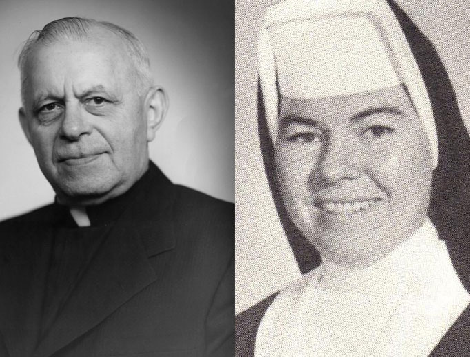 Father George Weinmann and Sister Lilian Marie McLaughlin Father George Weinmann and Sister Lilian Marie McLaughlin