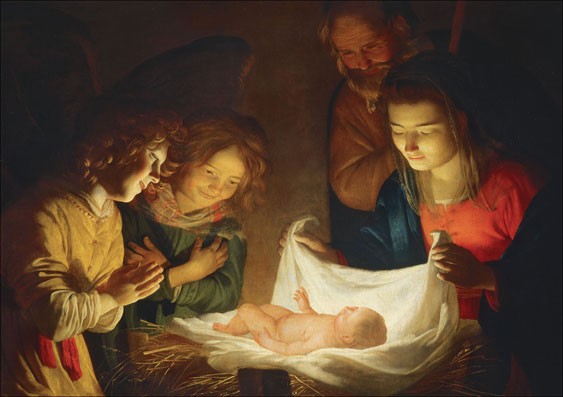 The Nativity by Gerrit van Honthorst The Nativity by Gerrit van Honthorst