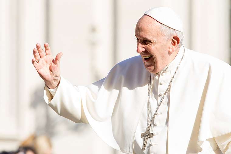 Pope Francis in St. Peter's Square March 14. Pope Francis in St. Peter's Square March 14.
