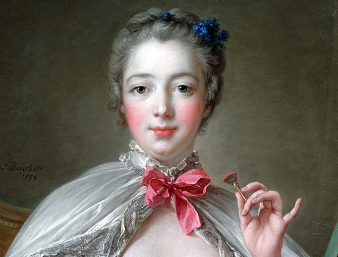 François Boucher, “Jeanne-Antoinette Poisson, Marquise de Pompadour”, 1758 François Boucher, “Jeanne-Antoinette Poisson, Marquise de Pompadour”, 1758