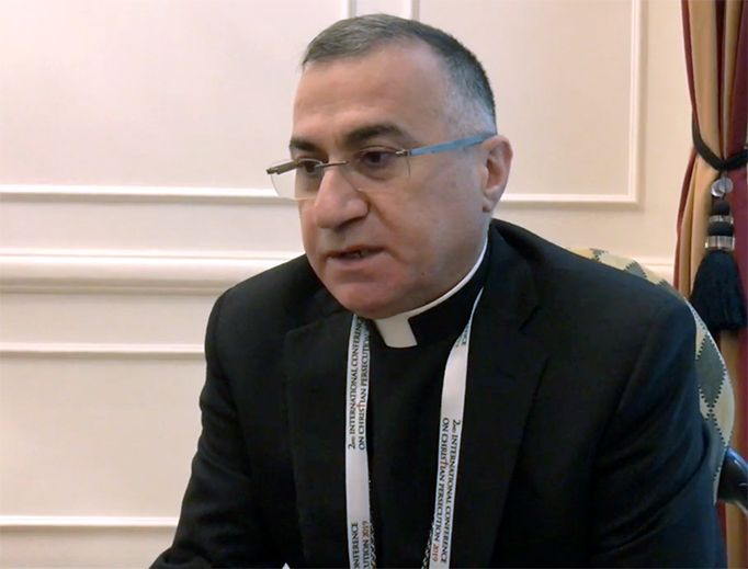 Archbishop Bashar Warda of the Chaldean Catholic Archdiocese of Erbil. Archbishop Bashar Warda of the Chaldean Catholic Archdiocese of Erbil.