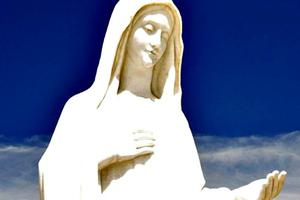 A statue of Our Lady in Medjugorje, Bosnia and Herzegovina. A statue of Our Lady in Medjugorje, Bosnia and Herzegovina.