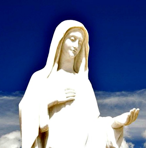 A statue of Our Lady in Medjugorje, Bosnia and Herzegovina. A statue of Our Lady in Medjugorje, Bosnia and Herzegovina.