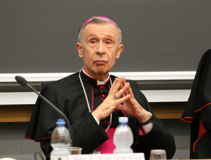 Cardinal Luis Ladaria, now the prefect of the Congregation for the Doctrine of the Faith. Cardinal Luis Ladaria, now the prefect of the Congregation for the Doctrine of the Faith.
