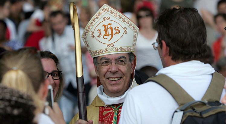 Archbishop Michel Aupetit. Archbishop Michel Aupetit.