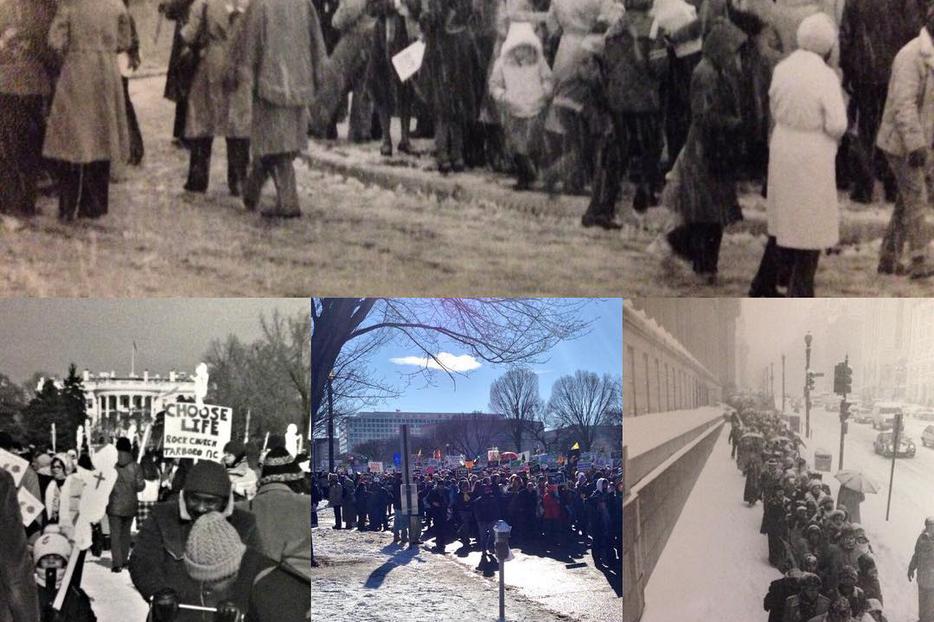 The March for Life over the years The March for Life over the years