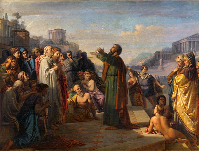 Anonymous, “St. Paul in Athens” (19th Century) Anonymous, “St. Paul in Athens” (19th Century)