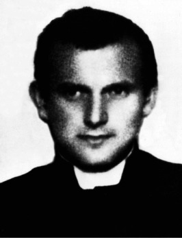 Karol Wojtyla as a seminarian in Poland. Karol Wojtyla as a seminarian in Poland.