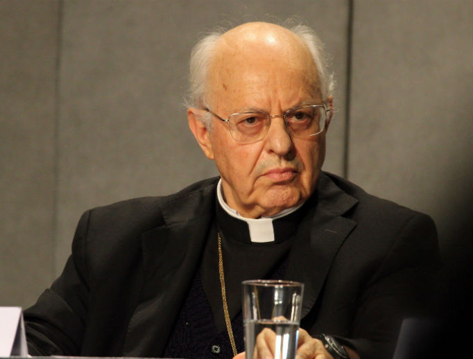 Cardinal Lorenzo Baldisseri, the general secretary of the Synod of Bishops, addressed reporters Oct. 3. Cardinal Lorenzo Baldisseri, the general secretary of the Synod of Bishops, addressed reporters Oct. 3.