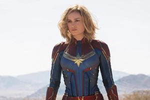 Brie Larson portrays the heroine in latest superhero flick. Brie Larson portrays the heroine in latest superhero flick.