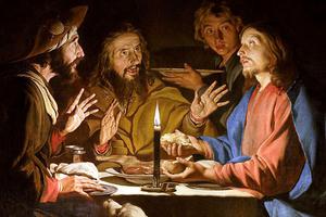 Matthias Stom (fl. 1615-1649), “The Supper at Emmaus” Matthias Stom (fl. 1615-1649), “The Supper at Emmaus”