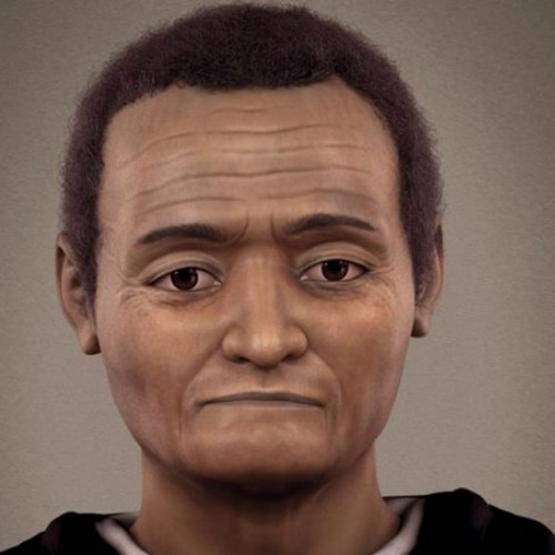 Reconstructed face of St. Martin de Porres Reconstructed face of St. Martin de Porres