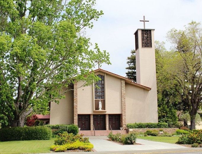 Cathedral of St. Eugene in Santa Rosa, CA. Cathedral of St. Eugene in Santa Rosa, CA.