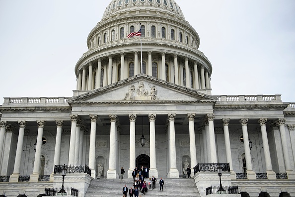 Freshman members of the 116th Congress, their staff and loved ones arrive for a group photo on Capitol Hill Nov. 14 in Washington, D.C. Freshman members of the 116th Congress, their staff and loved ones arrive for a group photo on Capitol Hill Nov. 14 in Washington, D.C.