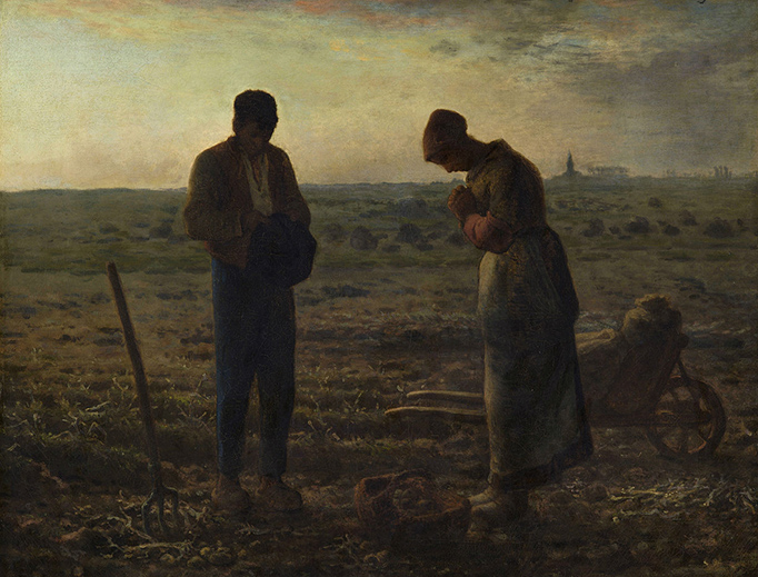 Jean-François Millet, “The Angelus” (c. 1858) Jean-François Millet, “The Angelus” (c. 1858)