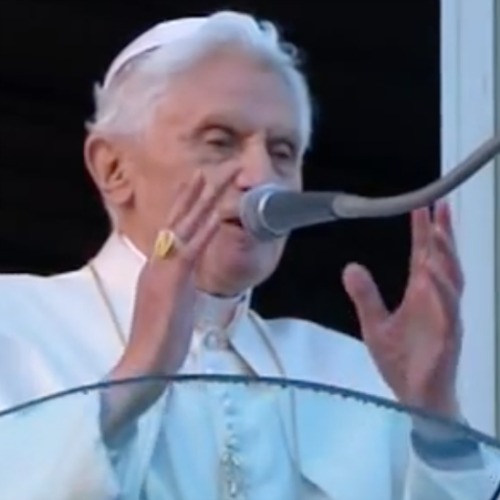 Pope Benedict XVI delivers his final papal benediction at Castel Gandolfo on Feb. 28, 2013. Pope Benedict XVI delivers his final papal benediction at Castel Gandolfo on Feb. 28, 2013.
