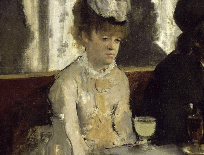 Edgar Degas, “L’Absinthe”, 1873 Edgar Degas, “L’Absinthe”, 1873