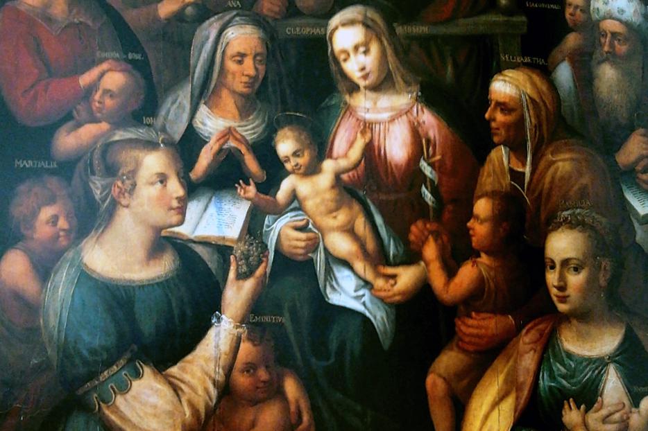 Michiel Coxie (1499-1592), “The Family of Mary” Michiel Coxie (1499-1592), “The Family of Mary”